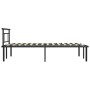 Estructura de cama de metal negro 120x200 cm de vidaXL, Camas y somieres - Ref: Foro24-324826, Precio: 86,18 €, Descuento: %
