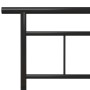 Estructura de cama de metal negro 120x200 cm de vidaXL, Camas y somieres - Ref: Foro24-324826, Precio: 86,18 €, Descuento: %