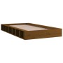 Estructura cama individual madera maciza marrón miel 75x190 cm de vidaXL, Camas y somieres - Ref: Foro24-820699, Precio: 136,...