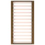 Estructura cama individual madera maciza marrón miel 75x190 cm de vidaXL, Camas y somieres - Ref: Foro24-820699, Precio: 136,...