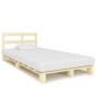 Estructura de cama de palés madera maciza de pino 120x200 cm de vidaXL, Camas y somieres - Ref: Foro24-285243, Precio: 132,29...