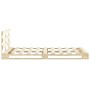 Estructura de cama de palés madera maciza de pino 120x200 cm de vidaXL, Camas y somieres - Ref: Foro24-285243, Precio: 132,29...