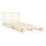 Estructura de cama de palés madera maciza de pino 120x200 cm de vidaXL, Camas y somieres - Ref: Foro24-285243, Precio: 132,29...