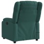 Sillón de masaje reclinable de tela verde oscuro en Sillones | Comprar online en Foru.es