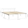 Estructura de cama de metal blanco 180x200 cm de vidaXL, Camas y somieres - Ref: Foro24-324836, Precio: 95,97 €, Descuento: %