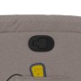 Sillón de masaje reclinable de tela gris taupé en Sillones | Comprar online en Foru.es