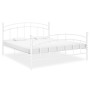 Estructura de cama de metal blanco 180x200 cm de vidaXL, Camas y somieres - Ref: Foro24-324983, Precio: 165,98 €, Descuento: %