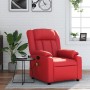 Sillón de masaje reclinable cuero sintético rojo en Sillones | Comprar online en Foru.es