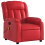 Sillón de masaje reclinable cuero sintético rojo en Sillones | Comprar online en Foru.es