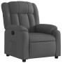 Sillón reclinable de tela gris oscuro en Sillones | Comprar online en Foru.es
