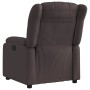 Sillón reclinable de tela marrón oscuro en Sillones | Comprar online en Foru.es
