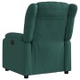 Sillón reclinable de tela verde oscuro en Sillones | Comprar online en Foru.es