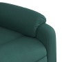 Sillón reclinable de tela verde oscuro en Sillones | Comprar online en Foru.es