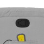 Sillón reclinable de masaje de tela gris claro en Sillones | Comprar online en Foru.es