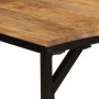 Mesa de comedor madera maciza de mango 140x70x75 cm en Mesas de comedor | Comprar online en Foru.es