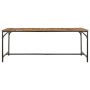Mesa de comedor madera maciza de mango rugosa 200x100x75 cm en Mesas de comedor | Comprar online en Foru.es