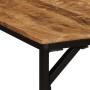 Mesa de comedor madera maciza de mango rugosa 200x100x75 cm en Mesas de comedor | Comprar online en Foru.es