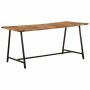 Mesa de comedor madera maciza de mango 160x80x75 cm en Mesas de comedor | Comprar online en Foru.es