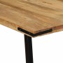 Mesa de comedor madera maciza de mango 160x80x75 cm en Mesas de comedor | Comprar online en Foru.es