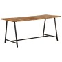 Mesa de comedor madera maciza de mango 160x80x75 cm en Mesas de comedor | Comprar online en Foru.es