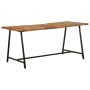 Mesa de comedor madera maciza de mango 160x80x75 cm en Mesas de comedor | Comprar online en Foru.es