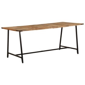 Mesa de comedor madera maciza de mango 180x90x75 cm en Mesas de comedor | Comprar online en Foru.es