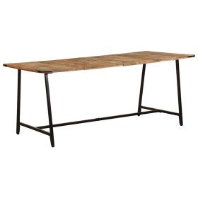 Mesa de comedor madera maciza de mango 180x90x75 cm en Mesas de comedor | Comprar online en Foru.es