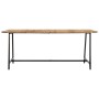 Mesa de comedor madera maciza de mango 180x90x75 cm en Mesas de comedor | Comprar online en Foru.es