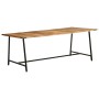 Mesa de comedor madera maciza de mango 200x100x75 cm en Mesas de comedor | Comprar online en Foru.es
