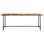 Mesa de comedor madera maciza de mango 200x100x75 cm en Mesas de comedor | Comprar online en Foru.es