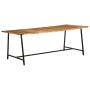 Mesa de comedor madera maciza de mango 200x100x75 cm en Mesas de comedor | Comprar online en Foru.es