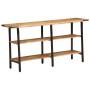 Mesa consola de madera maciza de mango 140x35x70 cm en Mesas auxiliares | Comprar online en Foru.es