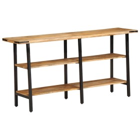 Mesa consola de madera maciza de mango 140x35x70 cm en Mesas auxiliares | Comprar online en Foru.es