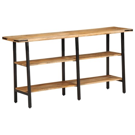 Mesa consola de madera maciza de mango 140x35x70 cm en Mesas auxiliares | Comprar online en Foru.es
