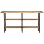 Mesa consola de madera maciza de mango 140x35x70 cm en Mesas auxiliares | Comprar online en Foru.es