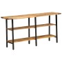 Mesa consola de madera maciza de mango 140x35x70 cm en Mesas auxiliares | Comprar online en Foru.es