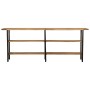 Mesa consola de madera maciza de mango 180x35x70 cm en Mesas auxiliares | Comprar online en Foru.es