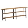 Mesa consola de madera maciza de mango 180x35x70 cm en Mesas auxiliares | Comprar online en Foru.es