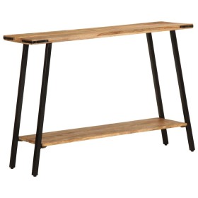 Mesa consola de madera maciza de mango 110x30x75 cm en Mesas auxiliares | Comprar online en Foru.es
