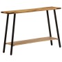 Mesa consola de madera maciza de mango 110x30x75 cm en Mesas auxiliares | Comprar online en Foru.es