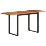 Mesa de comedor 140x70x75 cm madera maciza acacia en Mesas de comedor | Comprar online en Foru.es