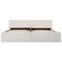 Cama canapé hidráulica cuero sintético blanco 180x200 cm de vidaXL, Camas y somieres - Ref: Foro24-285521, Precio: 353,79 €, ...