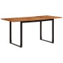 Mesa de comedor 160x80x75 cm madera maciza acacia en Mesas de comedor | Comprar online en Foru.es