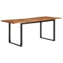 Mesa de comedor 180x90x75 cm madera maciza acacia en Mesas de comedor | Comprar online en Foru.es