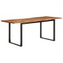 Mesa de comedor 180x90x75 cm madera maciza acacia en Mesas de comedor | Comprar online en Foru.es
