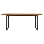 Mesa de comedor 200x100x75 cm madera maciza acacia en Mesas de comedor | Comprar online en Foru.es