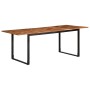 Mesa de comedor 200x100x75 cm madera maciza acacia en Mesas de comedor | Comprar online en Foru.es
