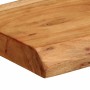 Estantes de pared 2 unidades madera maciza acacia 30x20x3,5 cm en Estanterías | Comprar online en Foru.es
