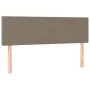 Cama box spring con colchón LED tela gris taupe 140x200 cm de vidaXL, Camas y somieres - Ref: Foro24-3133001, Precio: 447,76 ...