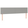 Cama box spring con colchón tela y LED gris claro 200x200 cm de vidaXL, Camas y somieres - Ref: Foro24-3133021, Precio: 597,1...